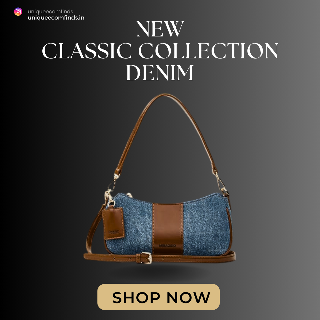 Denim Shoulder Bag / Sling/Crossbody Strap for Women