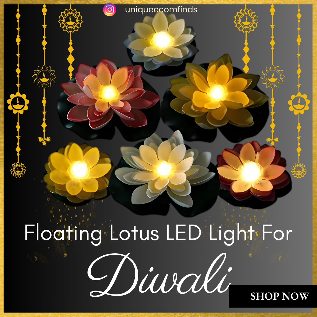 Floating Lotus LED Light For