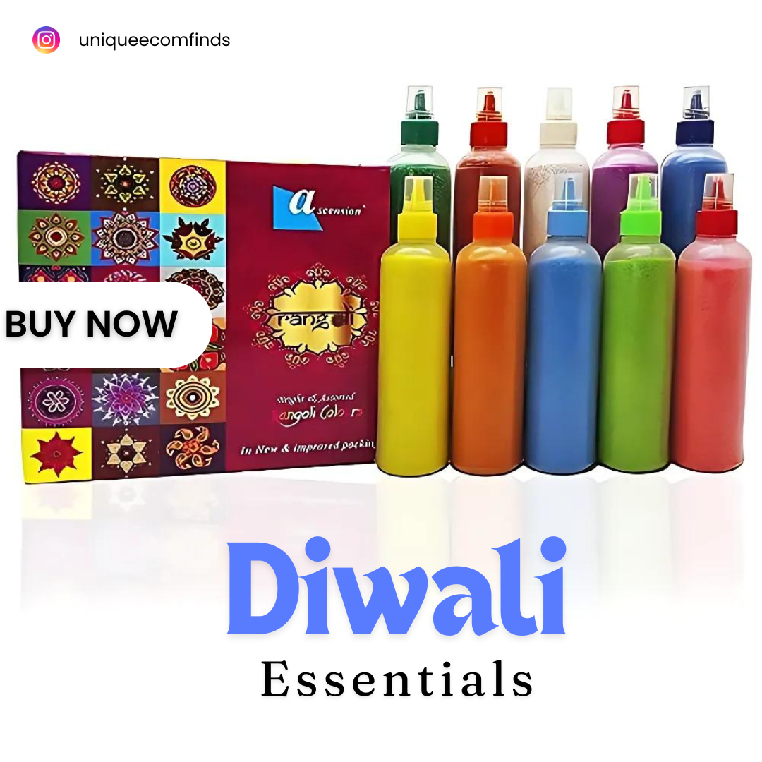 Rangoli Powder Colors Bottles