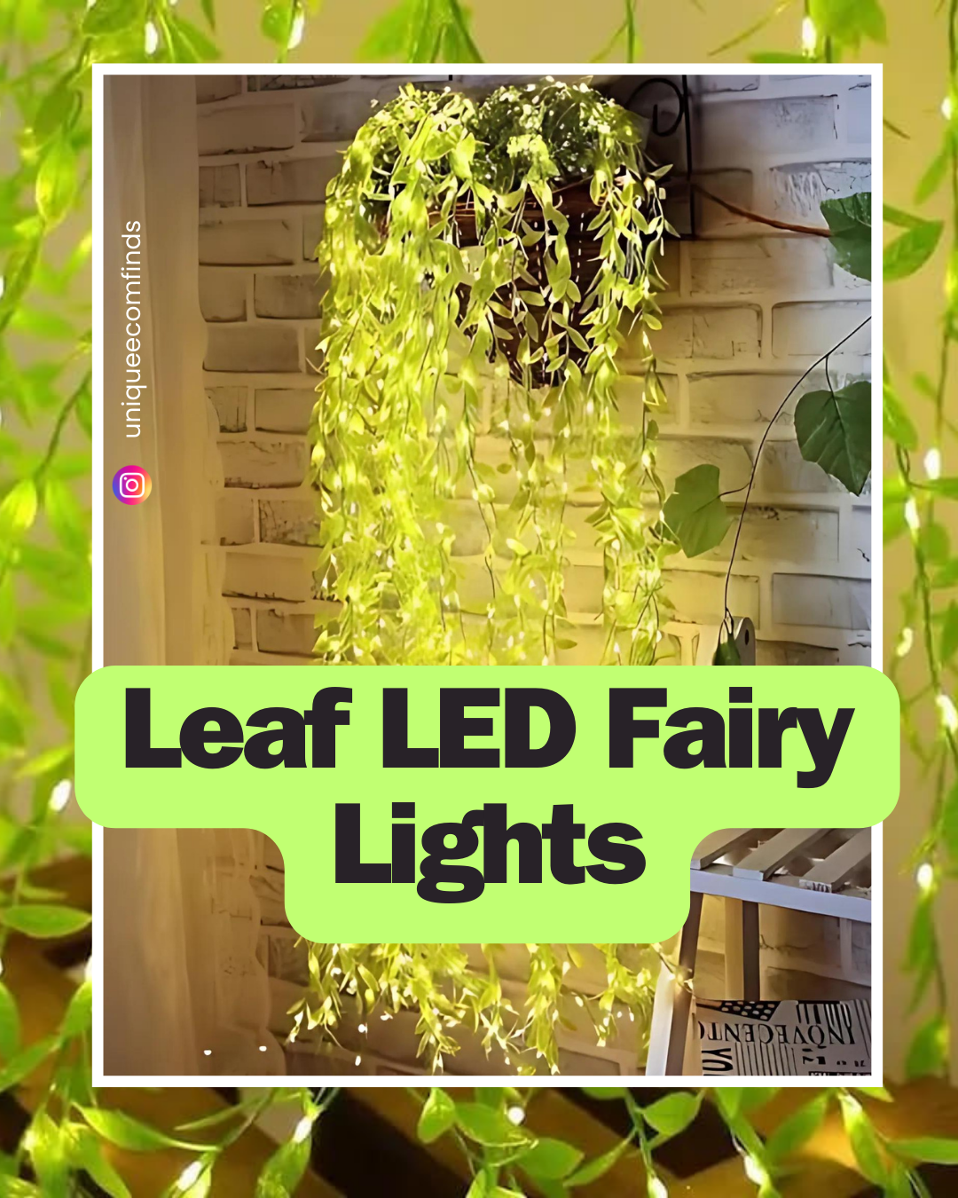 Leaf LED Fairy Lights