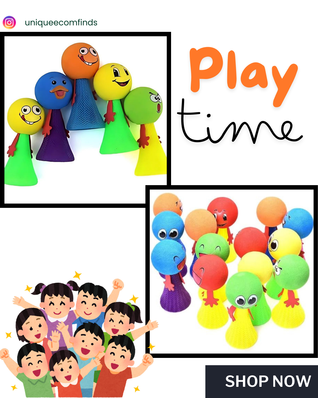 Birthday Return Gift Emoji Jump Toy
