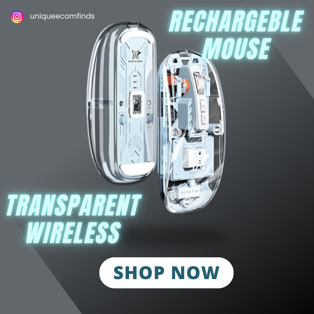 Transparent Wireless and Rechargeable Mouse